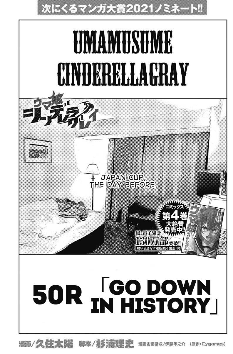 Read Uma Musume Cinderella Gray ENGLISH Manga Online