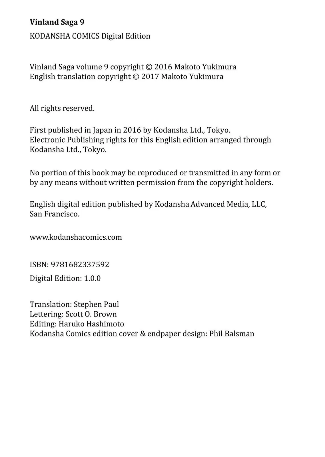 Read Vinland Saga ENGLISH Manga Online