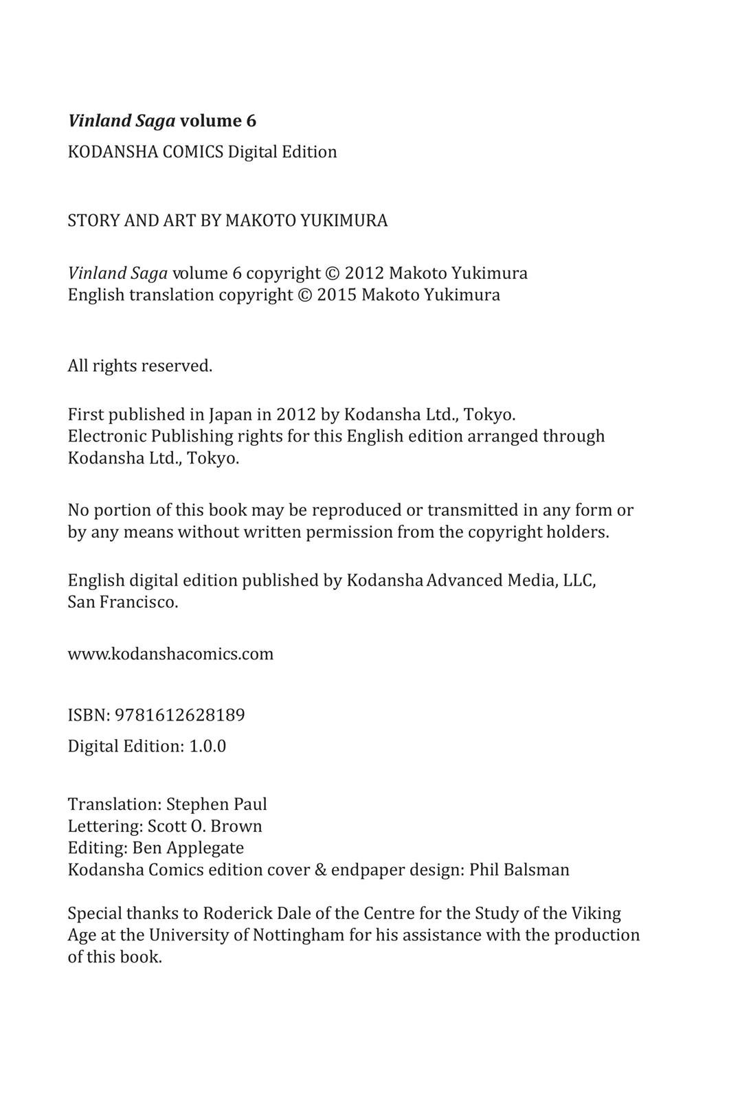 Read Vinland Saga ENGLISH Manga Online
