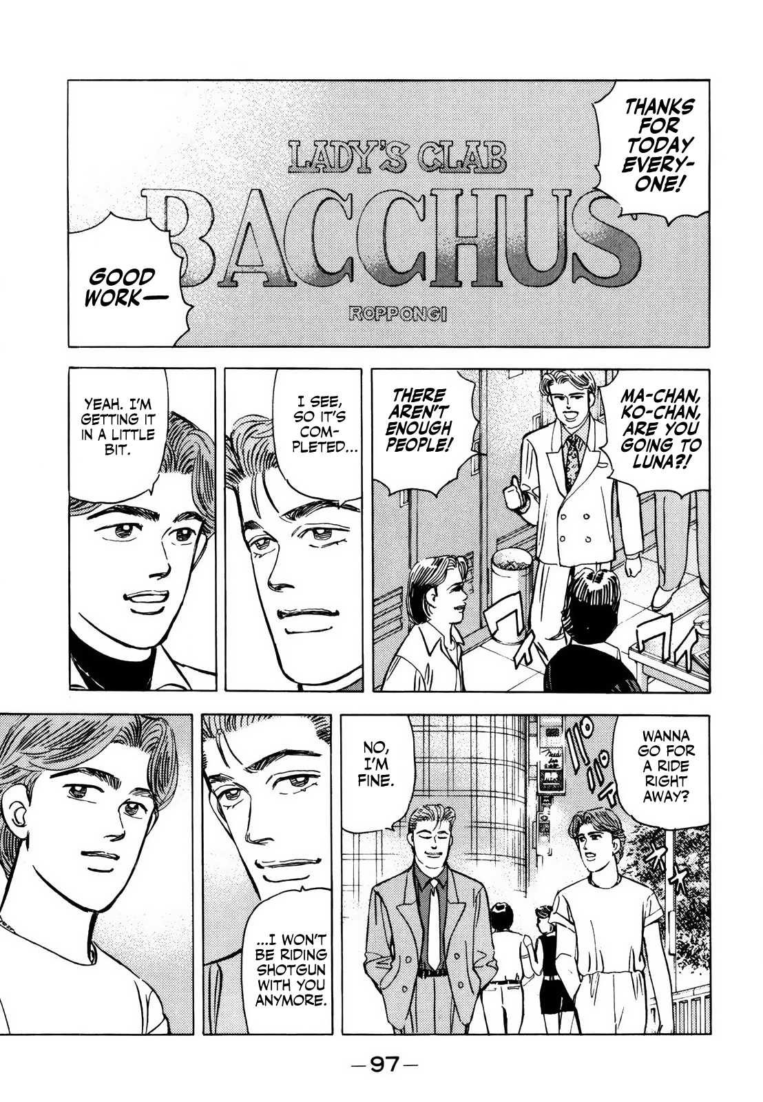 Read Wangan Midnight ENGLISH Manga Online