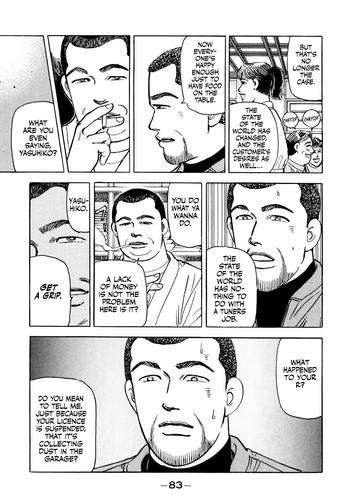 Read Wangan Midnight ENGLISH Manga Online