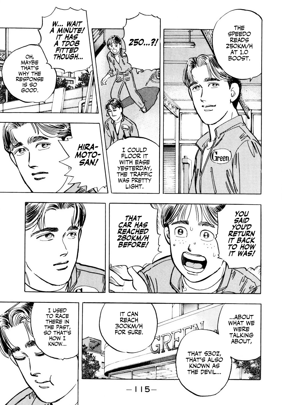 Read Wangan Midnight ENGLISH Manga Online