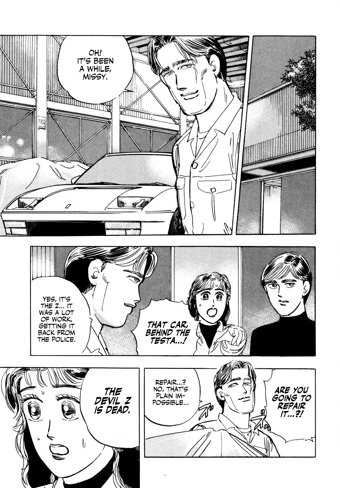 Read Wangan Midnight ENGLISH Manga Online
