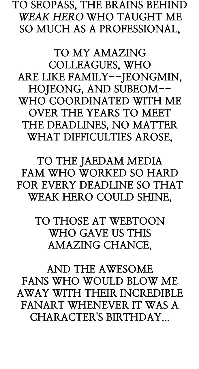 Read Weak Hero ENGLISH Manga Online