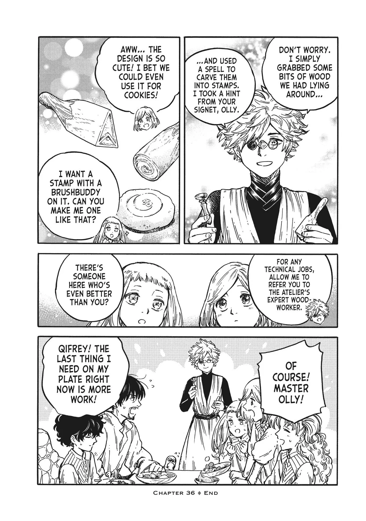 Read Witch Hat Atelier Kitchen ENGLISH Manga Online