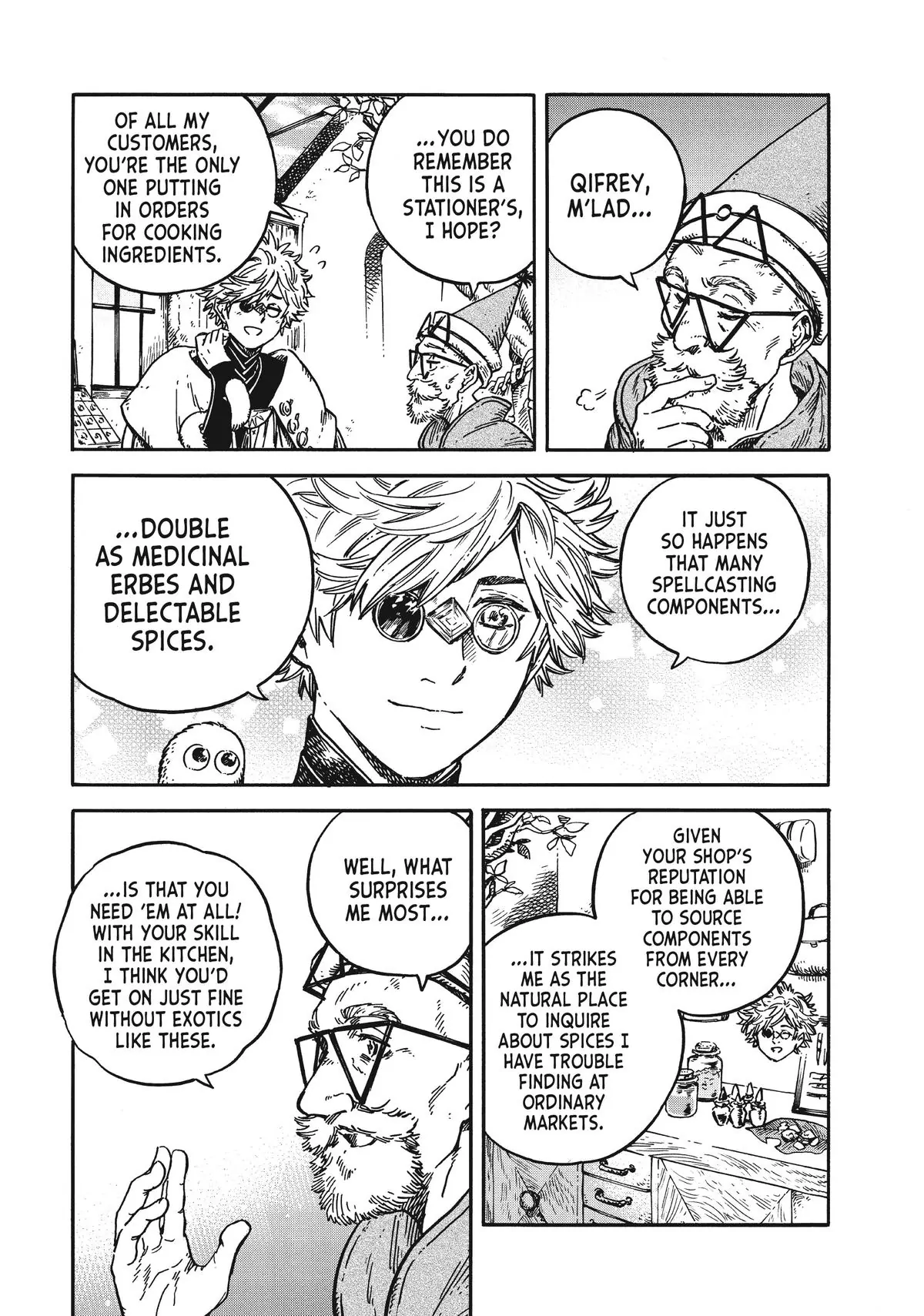 Read Witch Hat Atelier Kitchen ENGLISH Manga Online
