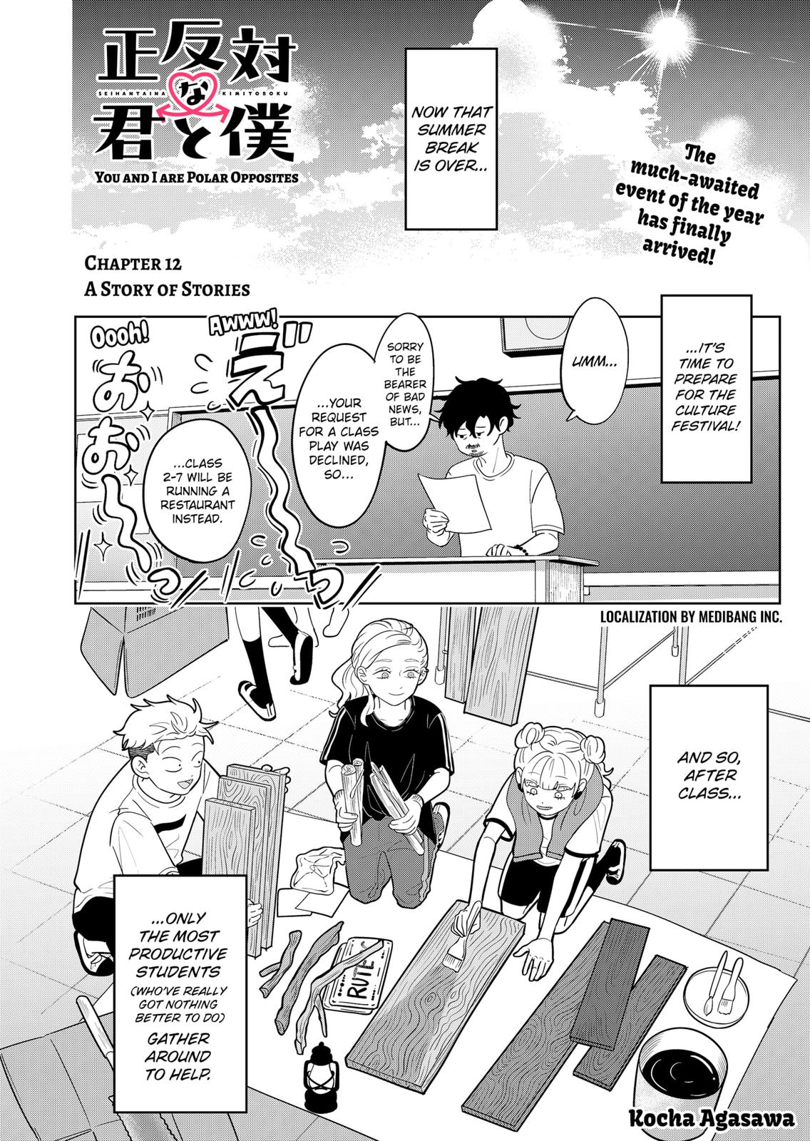 Read You and I Are Polar Opposites ENGLISH Manga Online
