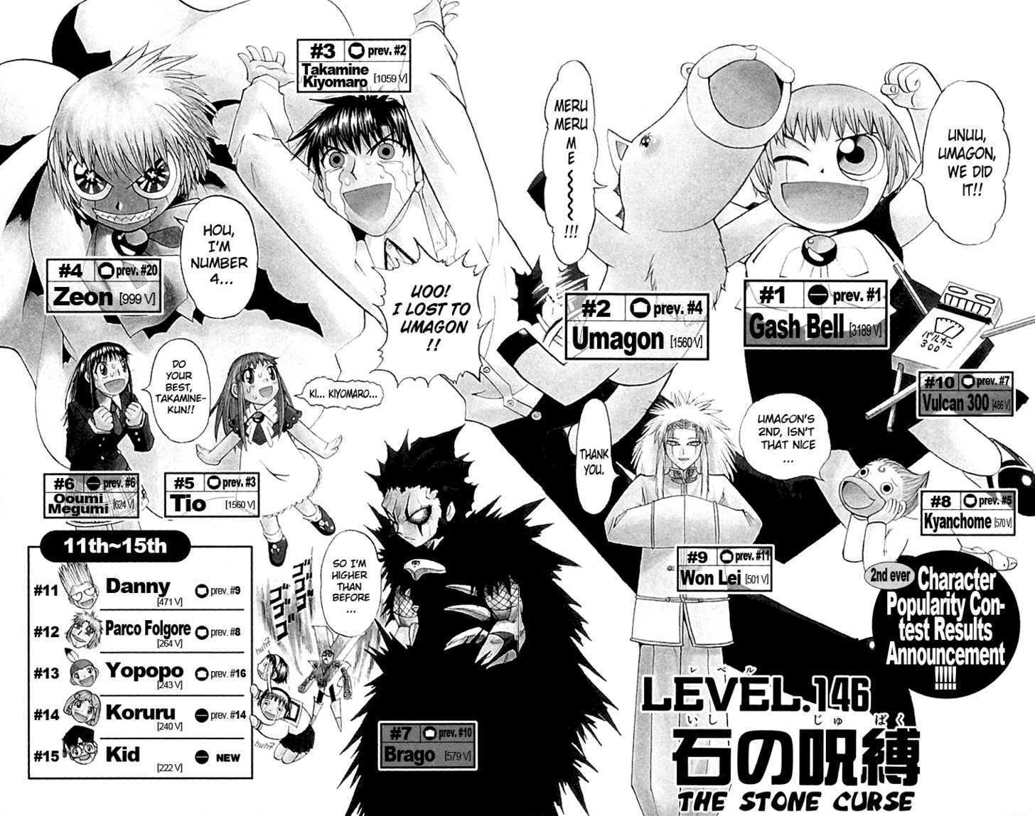 Read Zatch Bell! ENGLISH Manga Online