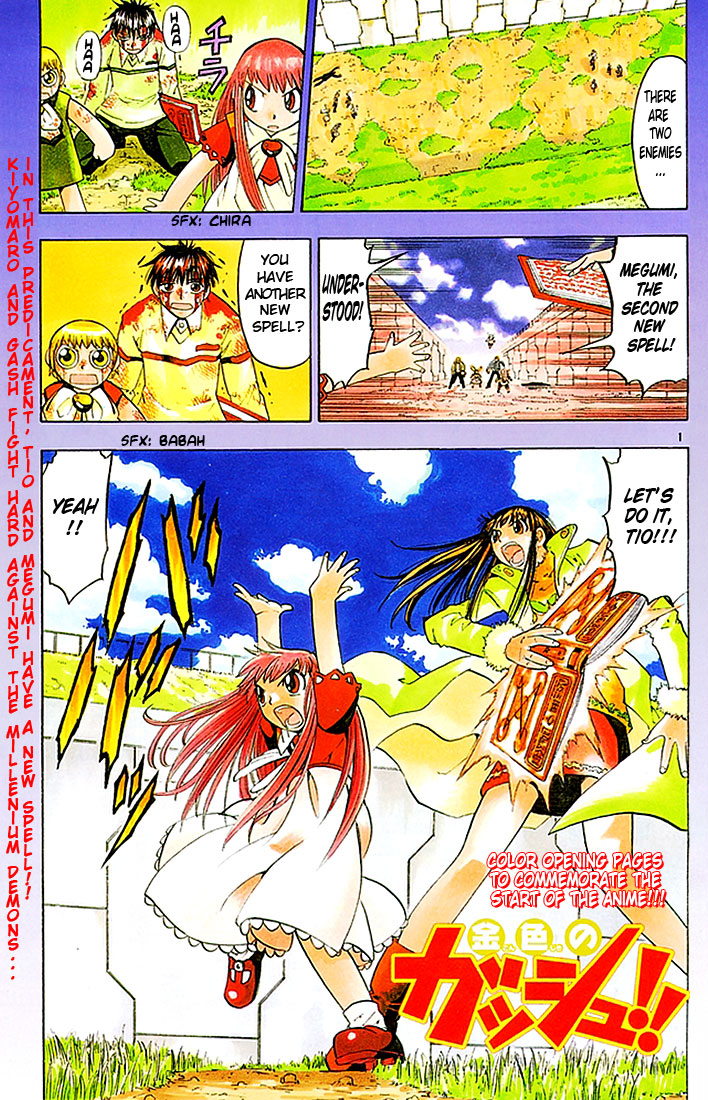Read Zatch Bell! ENGLISH Manga Online