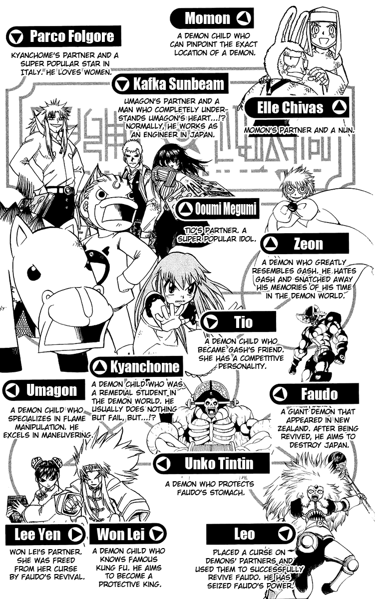 Read Zatch Bell! ENGLISH Manga Online