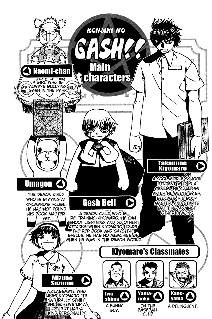 Read Zatch Bell! ENGLISH Manga Online