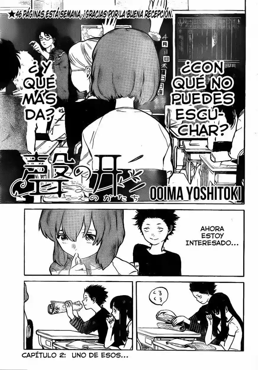 Read A Silent Voice Español Manga Online
