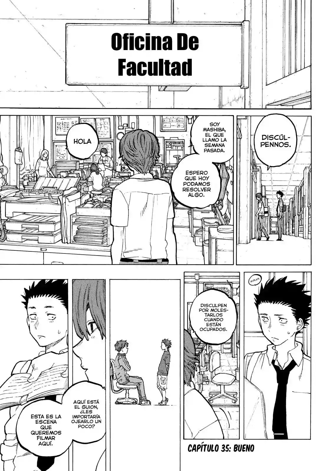 Read A Silent Voice Español Manga Online