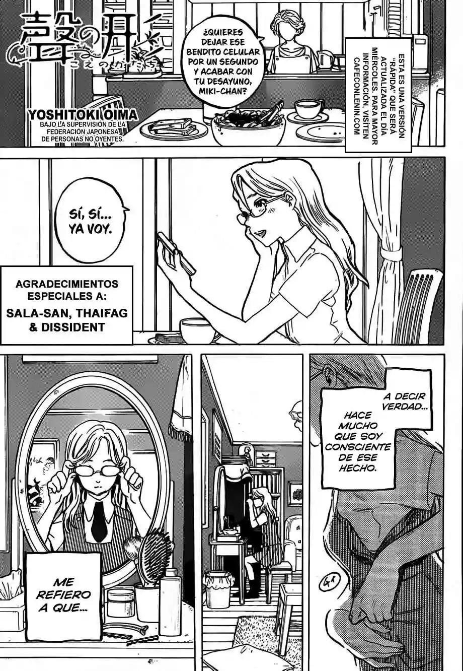 Read A Silent Voice Español Manga Online