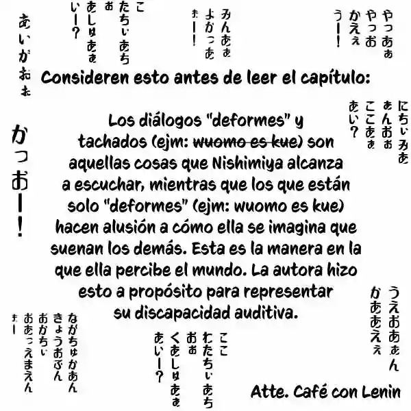 Read A Silent Voice Español Manga Online