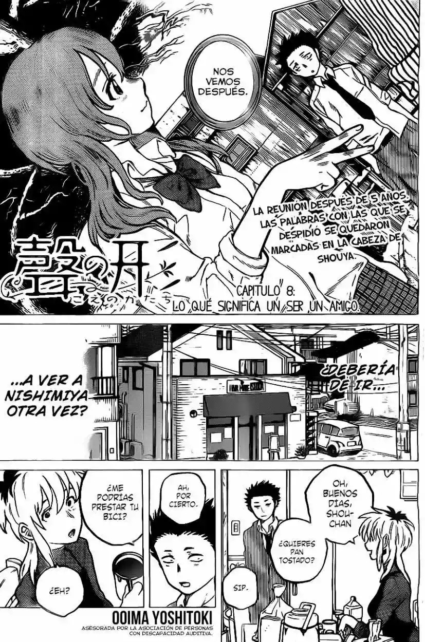 Read A Silent Voice Español Manga Online