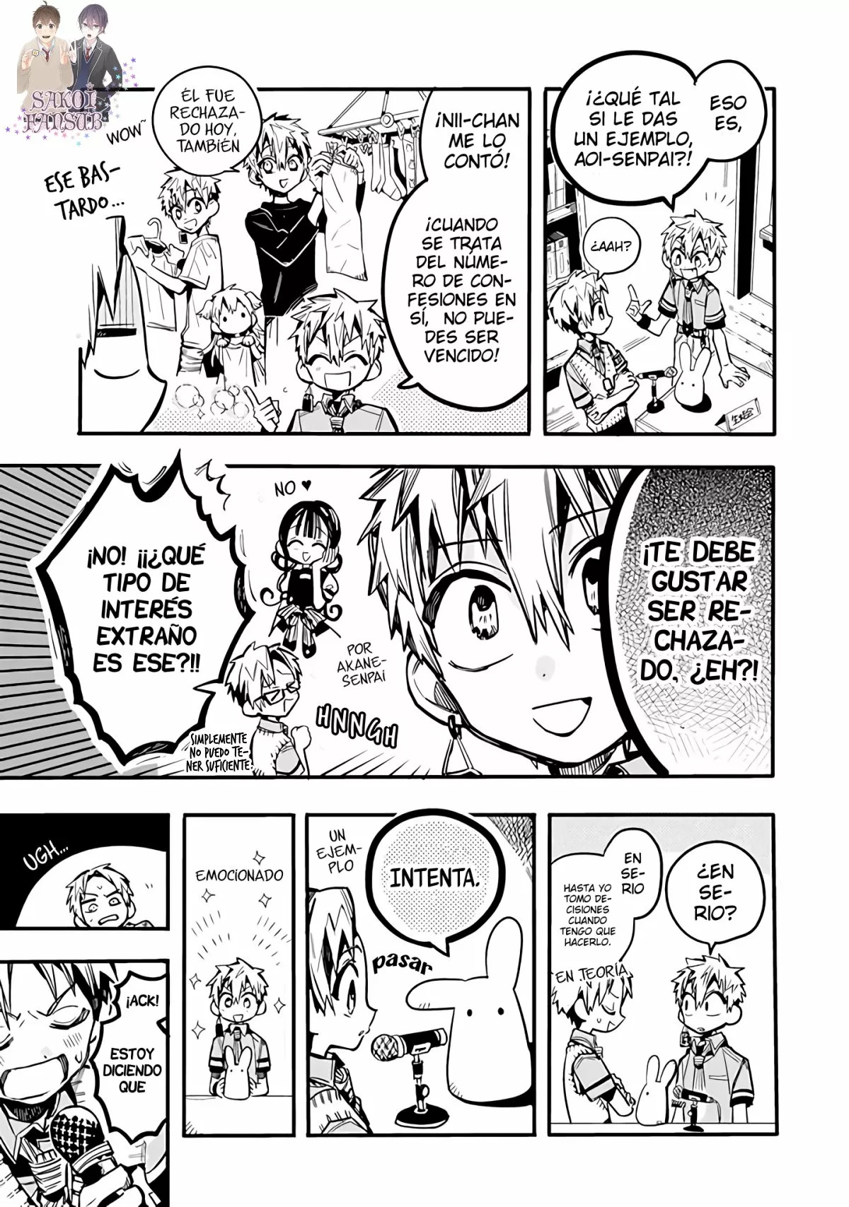 Read After-School Hanako-Kun Español Manga Online