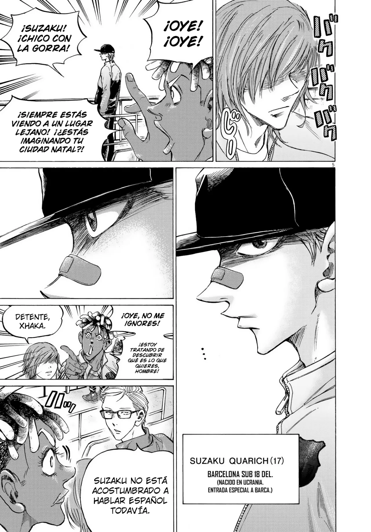 Read Ao ashi Español Manga Online