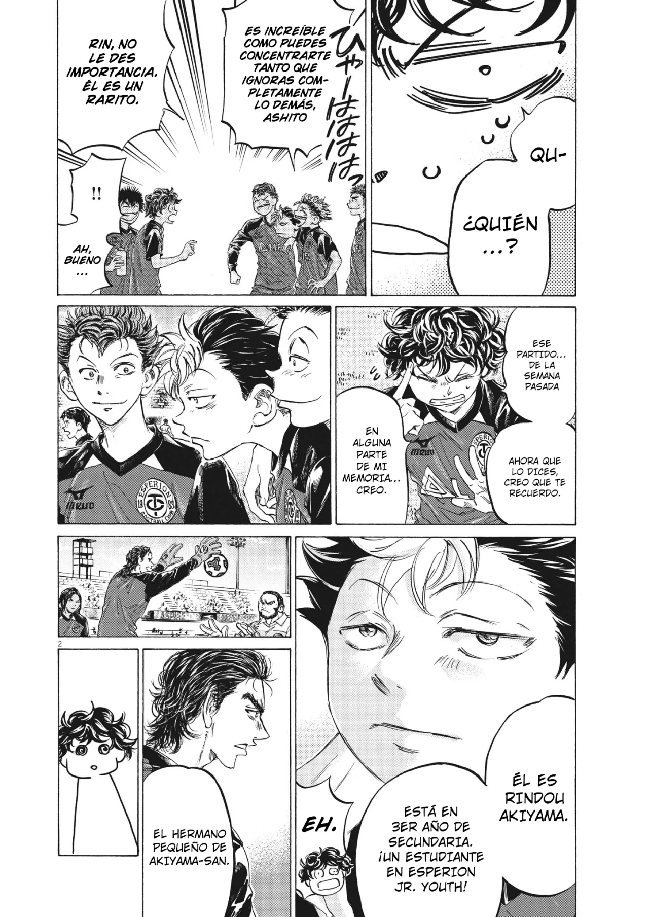 Read Ao ashi Español Manga Online