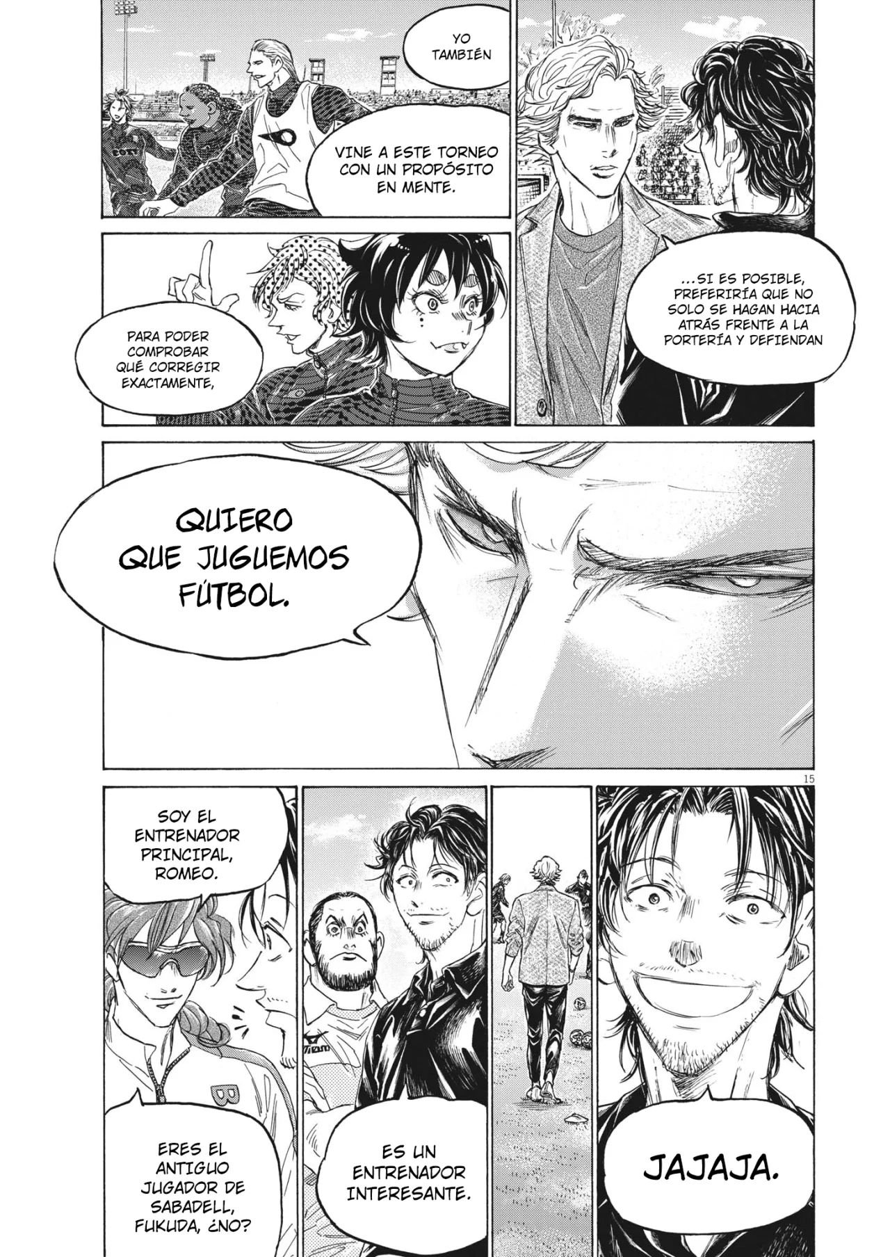 Read Ao ashi Español Manga Online