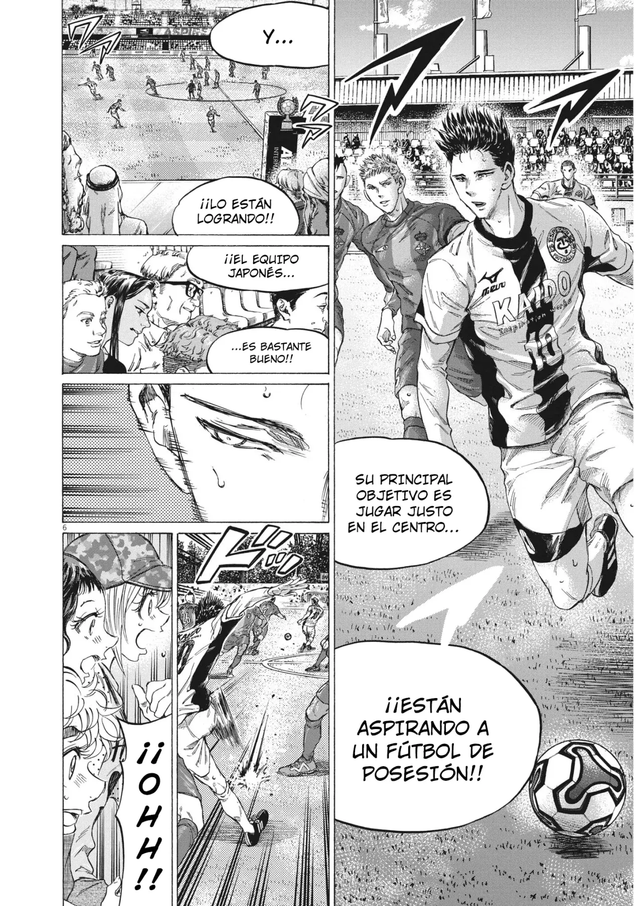 Read Ao ashi Español Manga Online