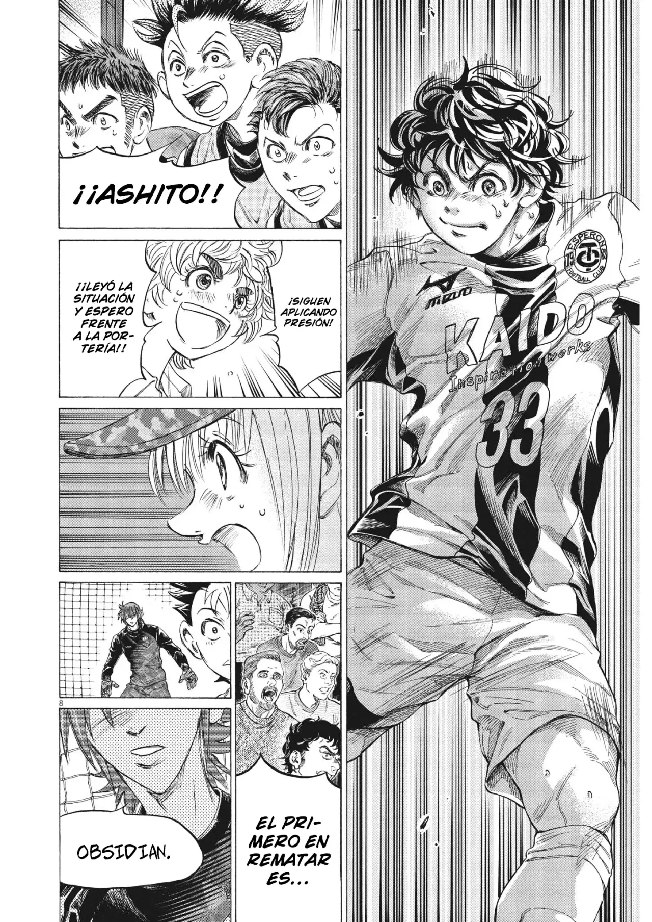 Read Ao ashi Español Manga Online