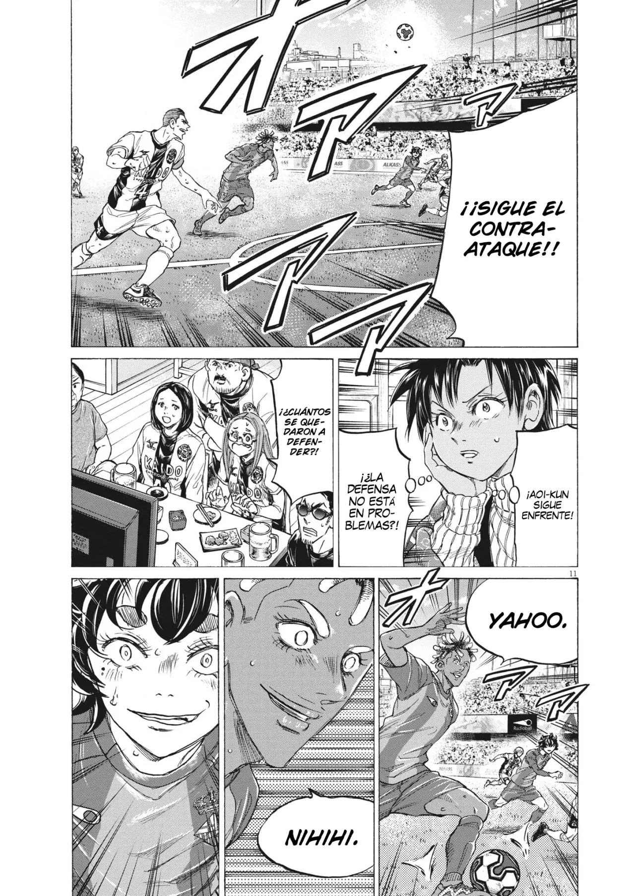 Read Ao ashi Español Manga Online