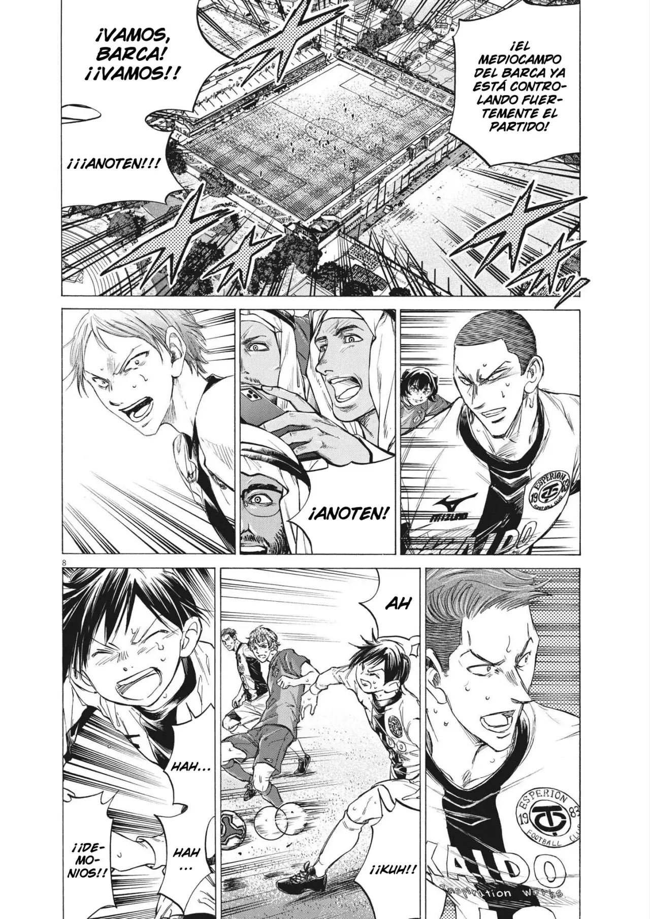 Read Ao ashi Español Manga Online