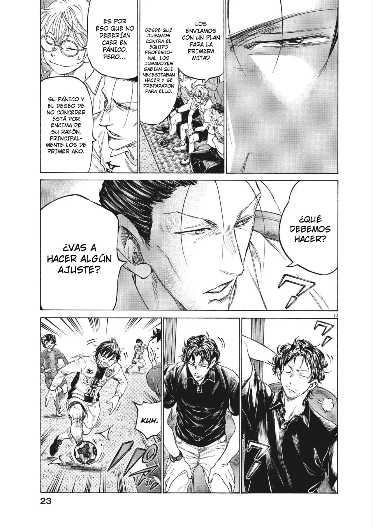 Read Ao ashi Español Manga Online