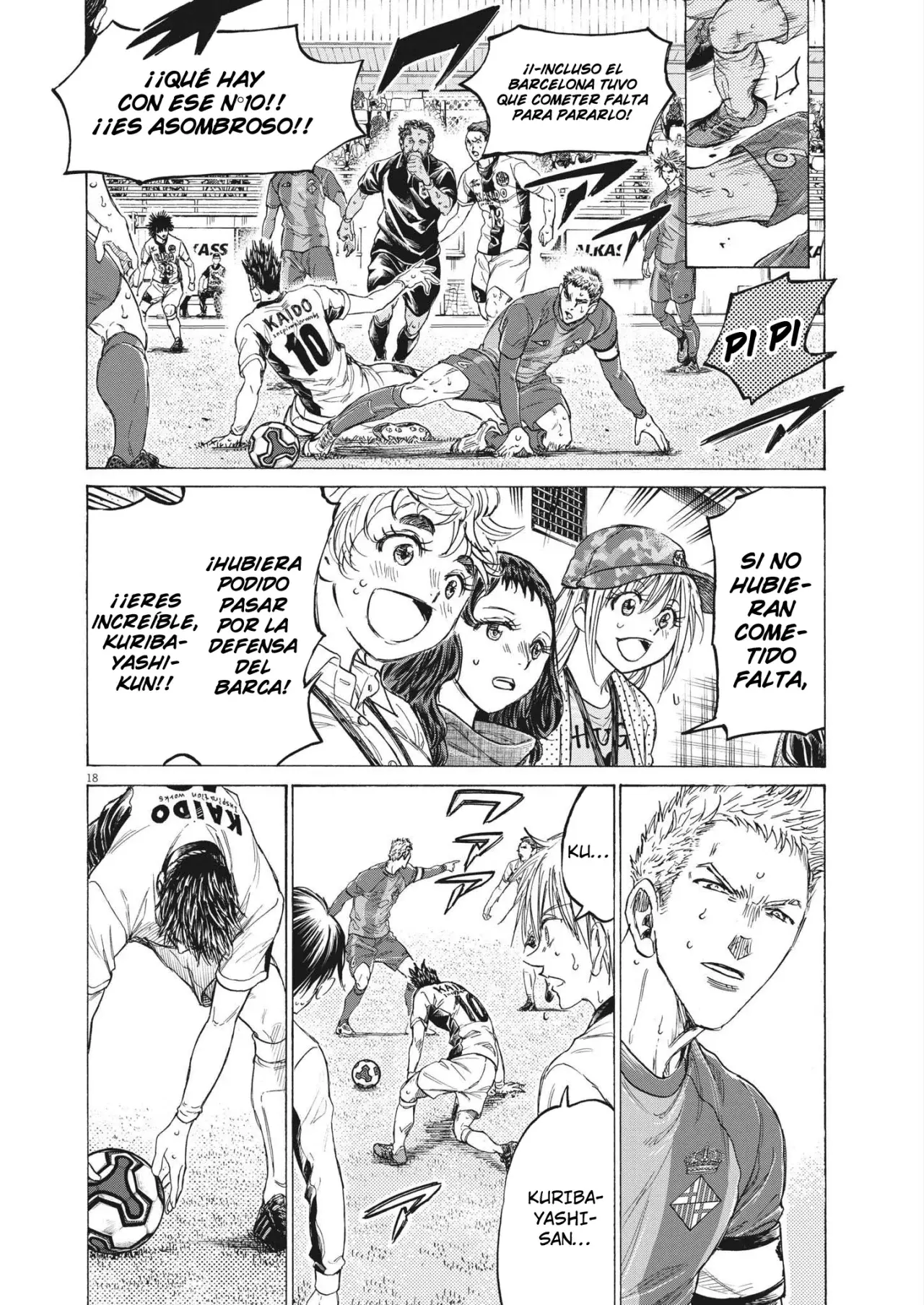 Read Ao ashi Español Manga Online