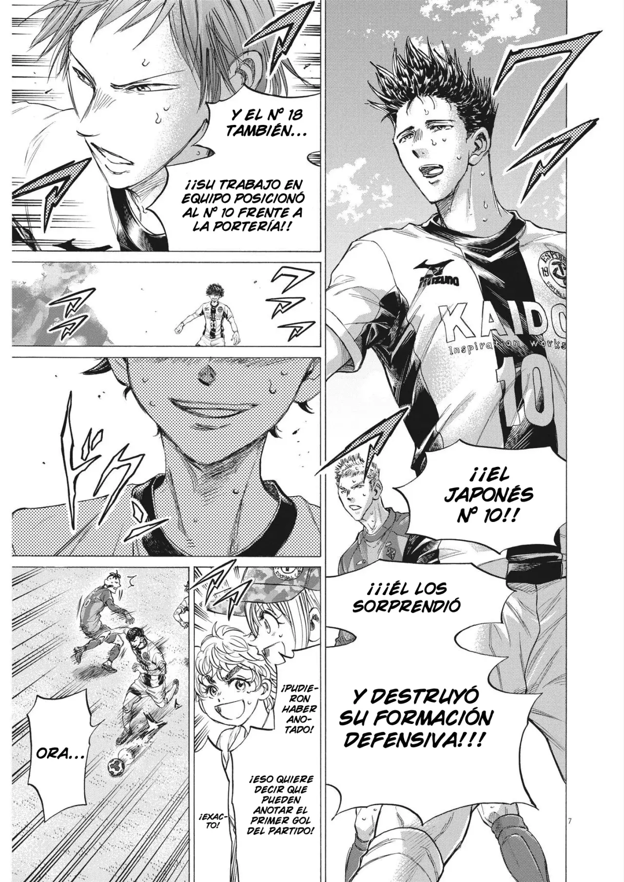 Read Ao ashi Español Manga Online