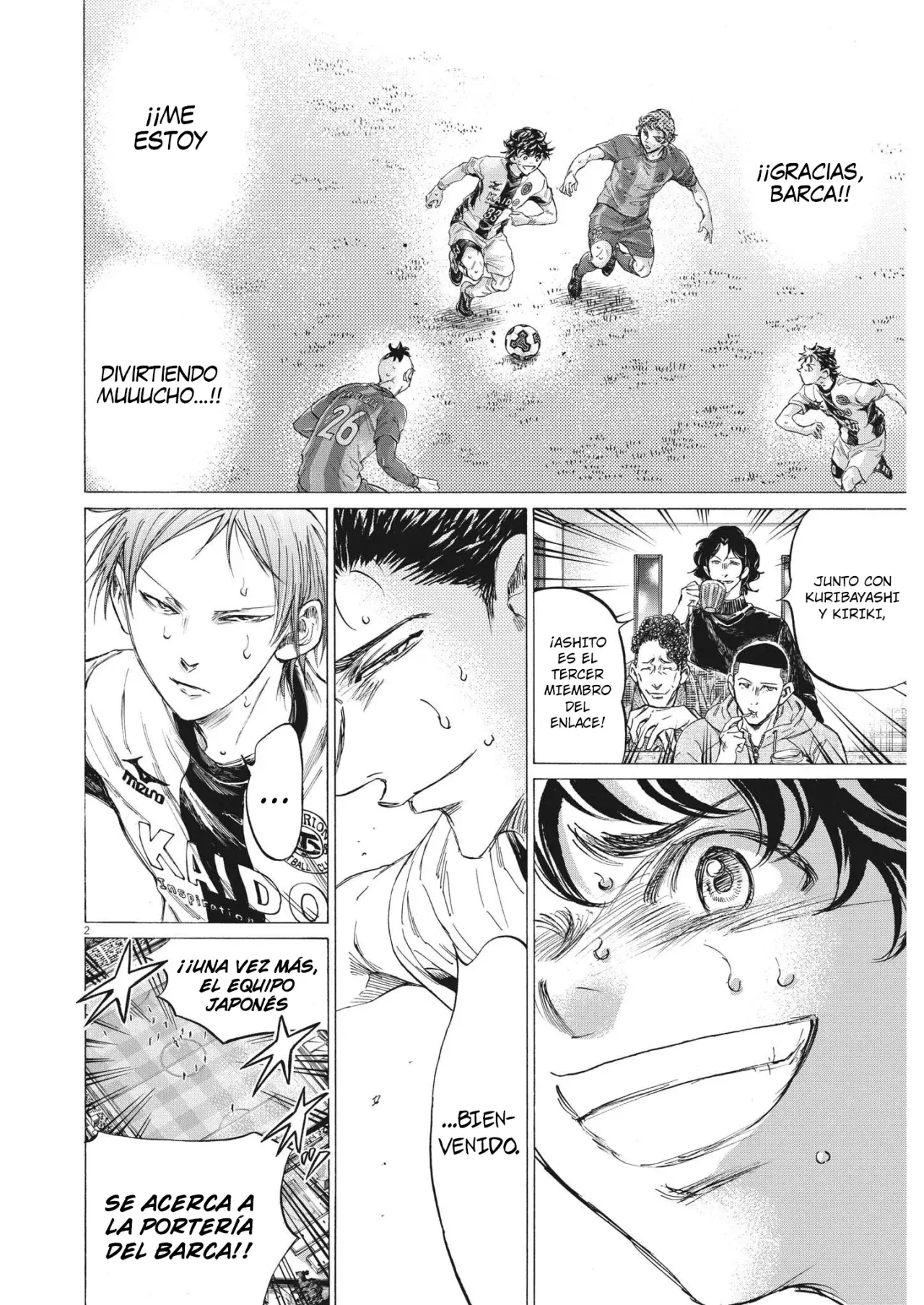 Read Ao ashi Español Manga Online