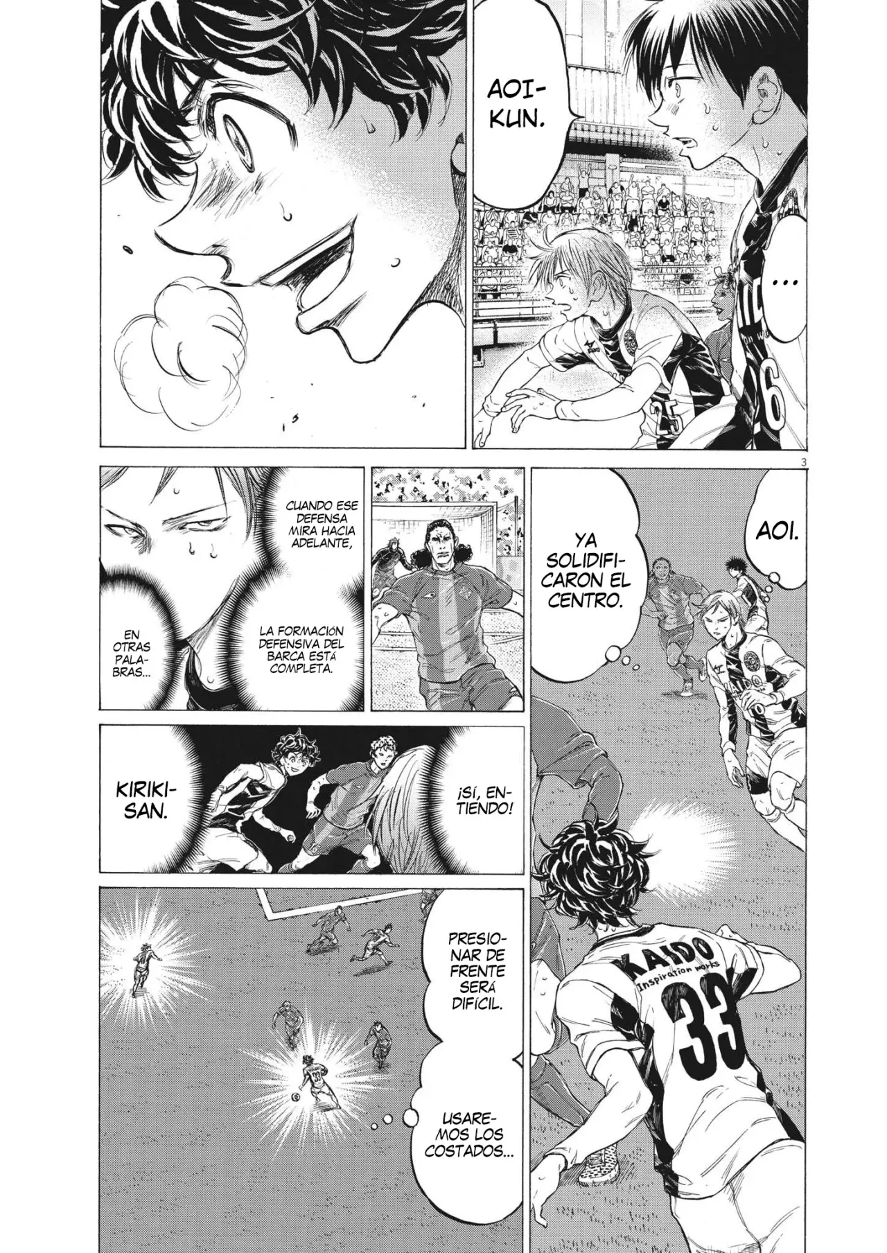 Read Ao ashi Español Manga Online