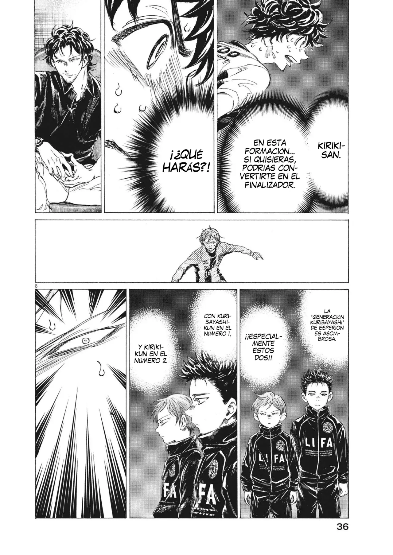 Read Ao ashi Español Manga Online