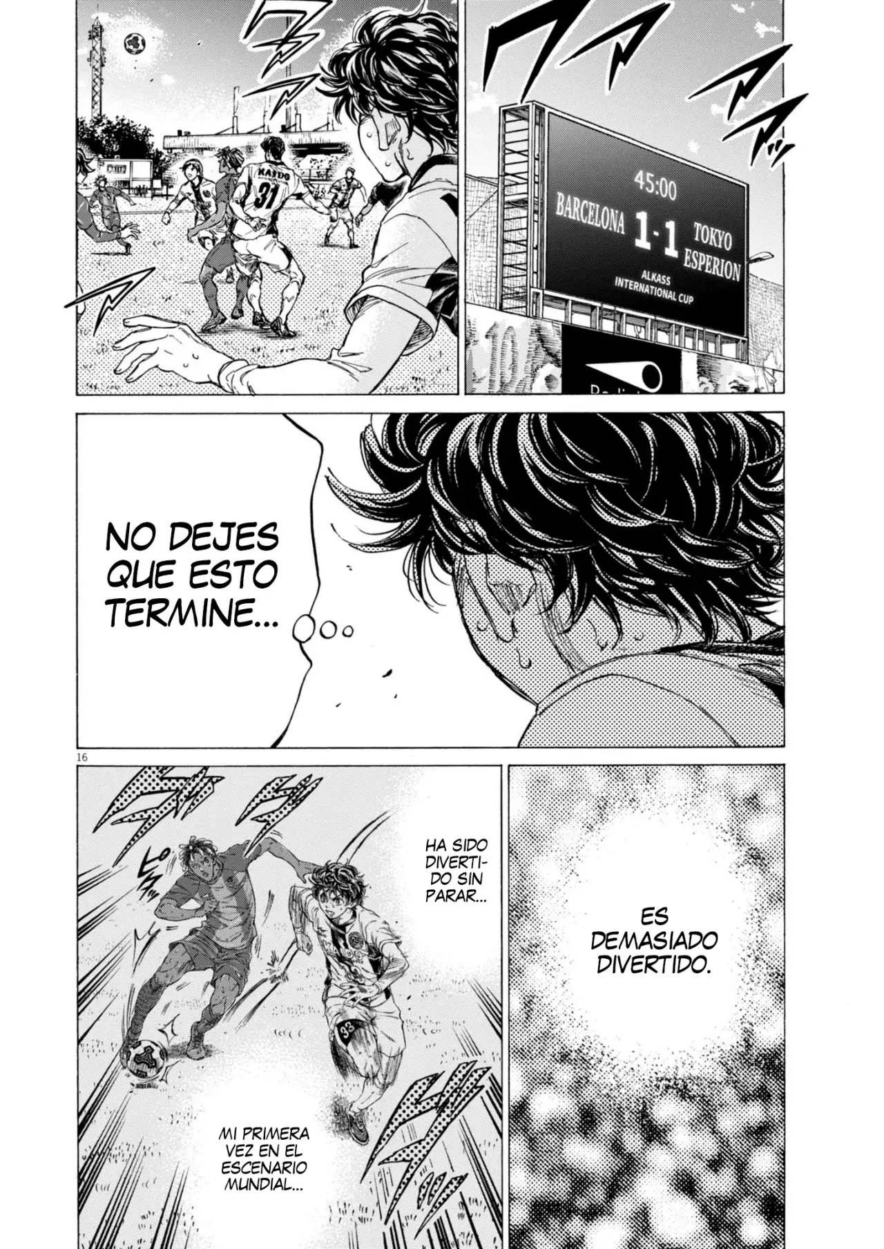 Read Ao ashi Español Manga Online