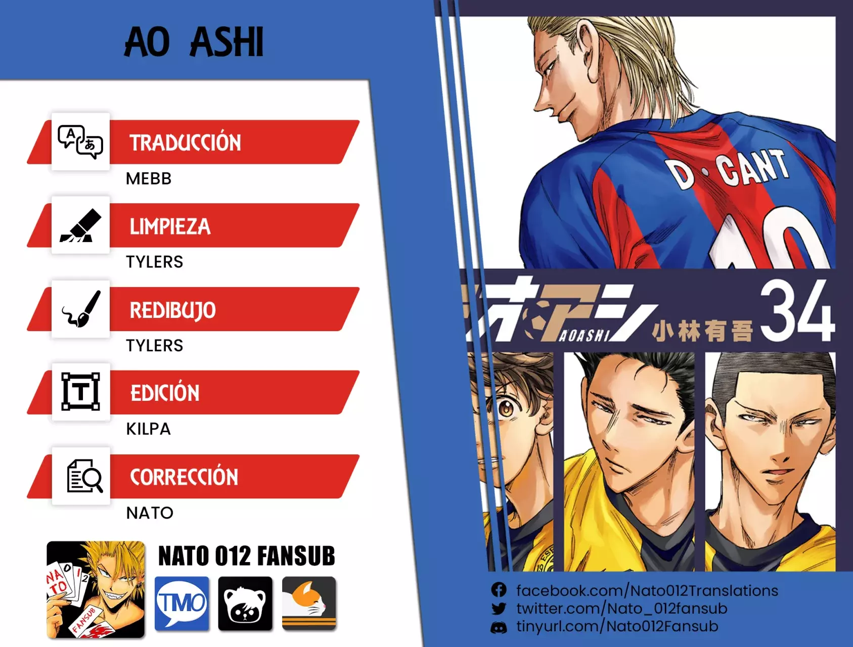 Read Ao ashi Español Manga Online