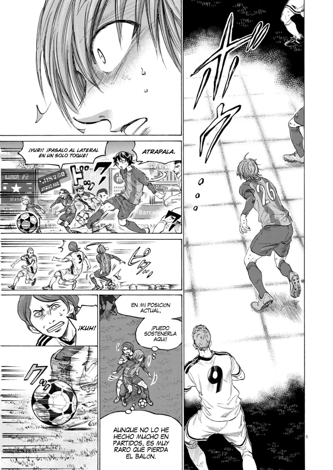 Read Ao ashi Español Manga Online