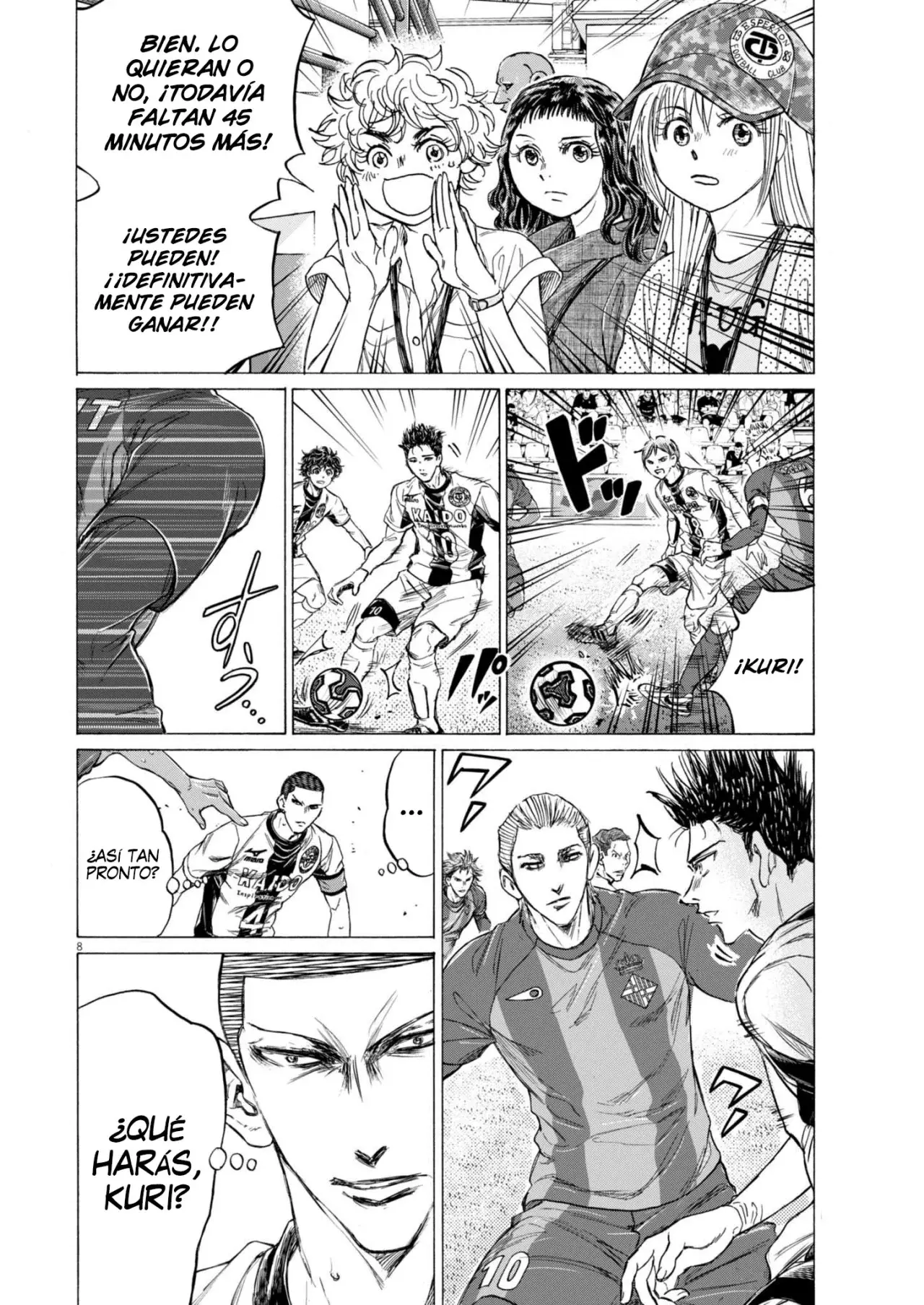 Read Ao ashi Español Manga Online