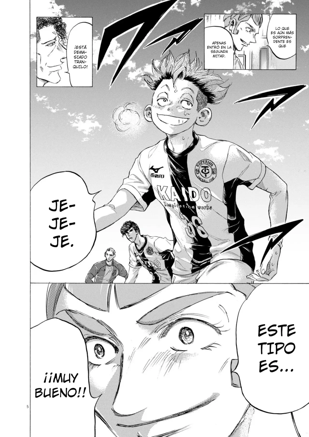 Read Ao ashi Español Manga Online