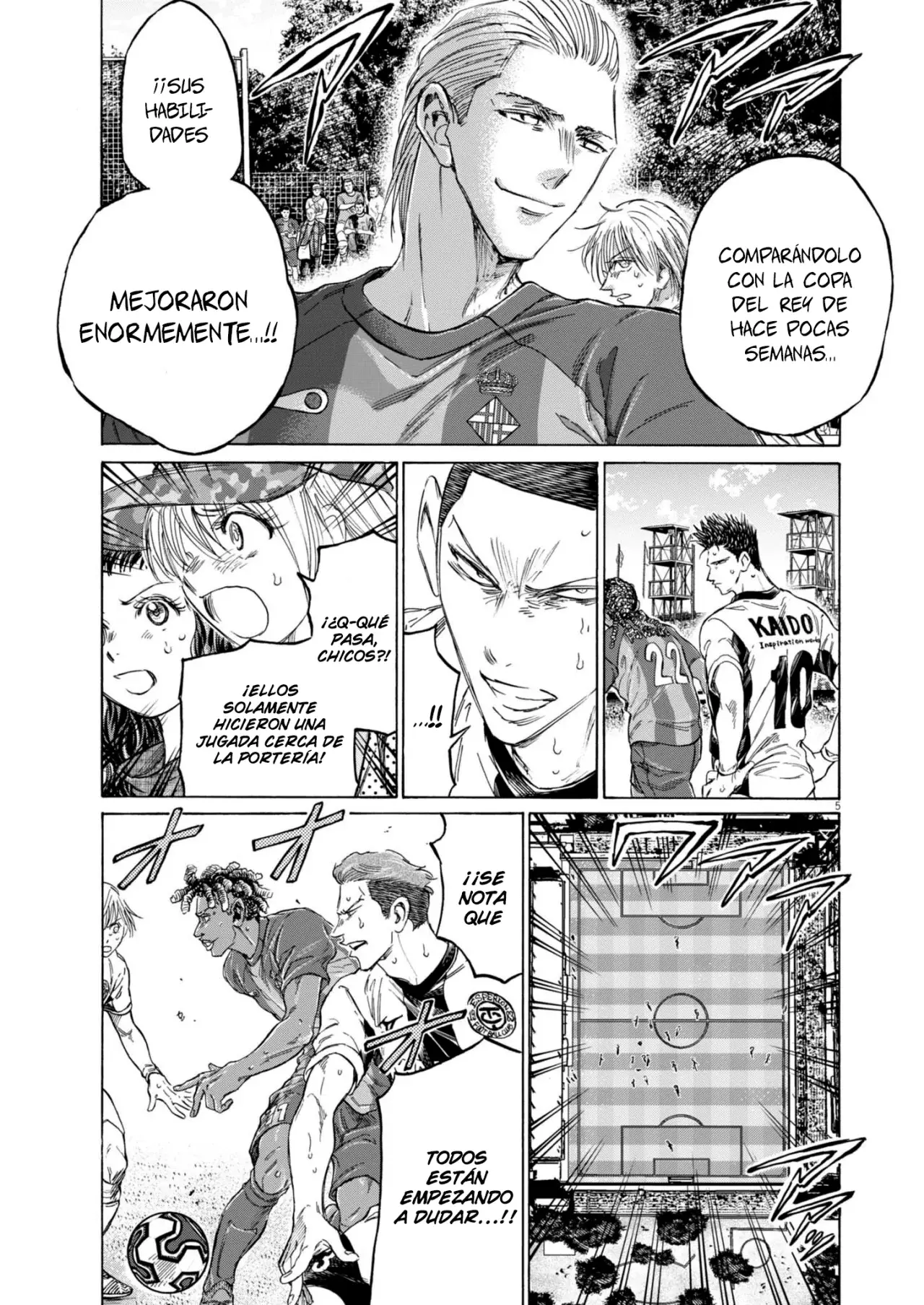 Read Ao ashi Español Manga Online