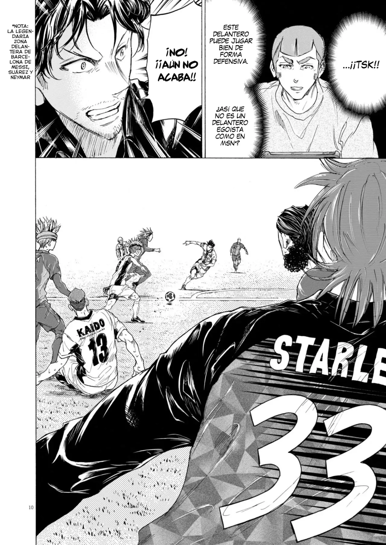 Read Ao ashi Español Manga Online