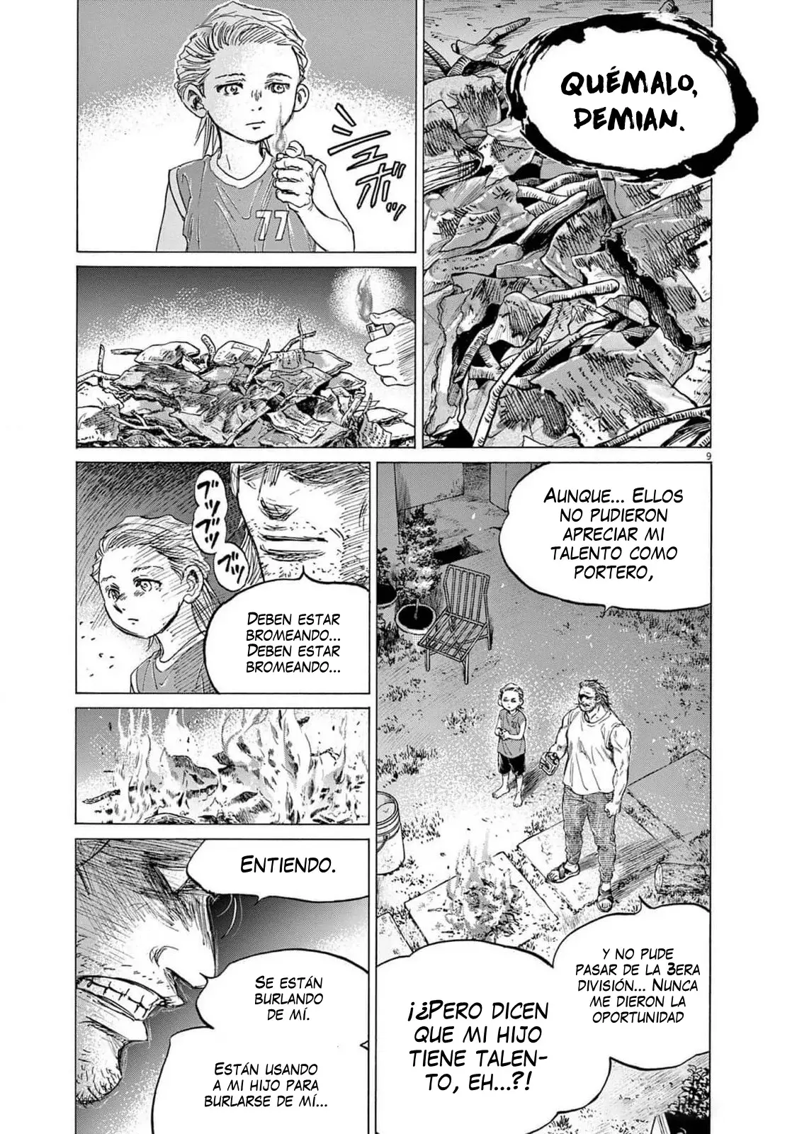 Read Ao ashi Español Manga Online