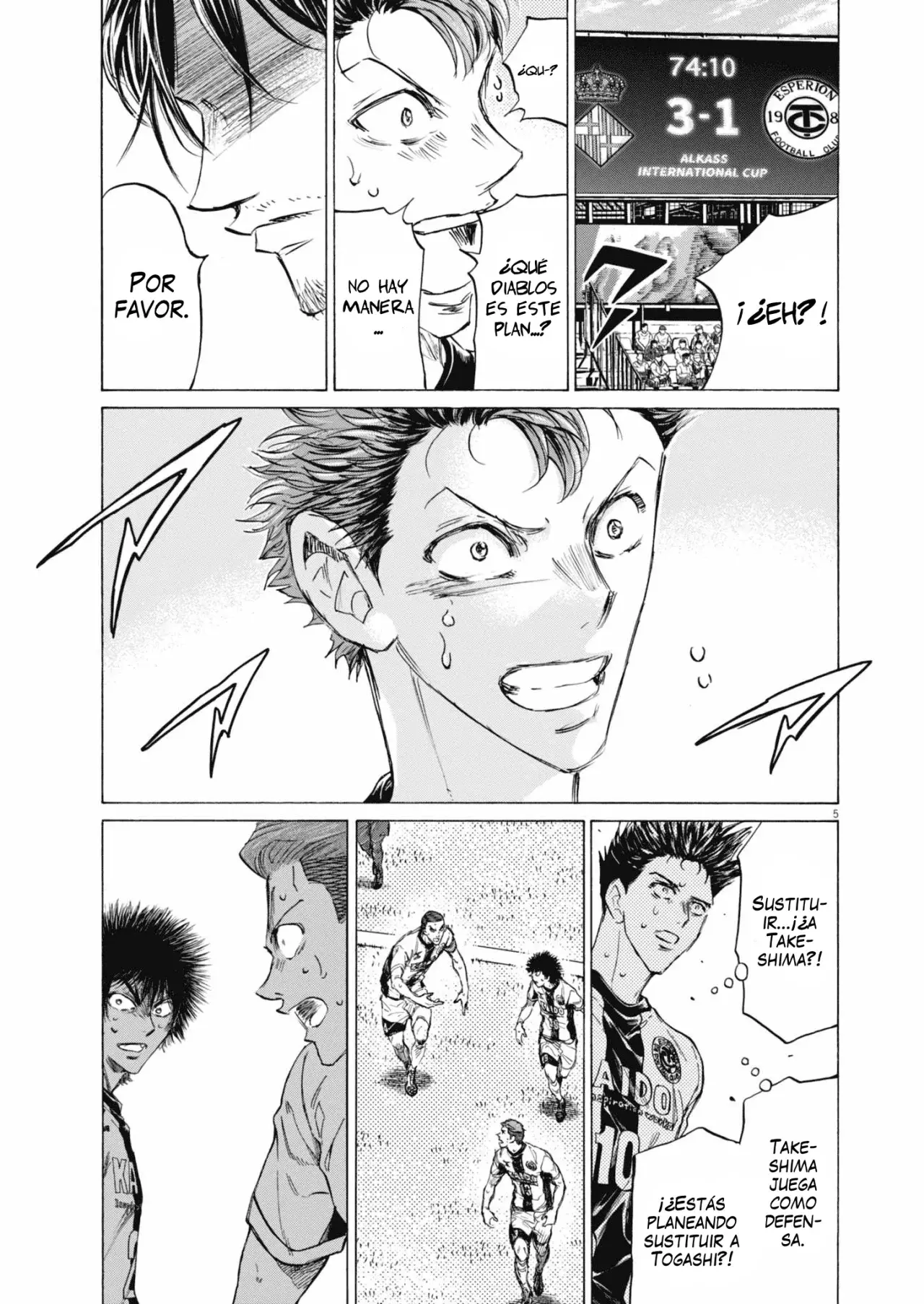 Read Ao ashi Español Manga Online