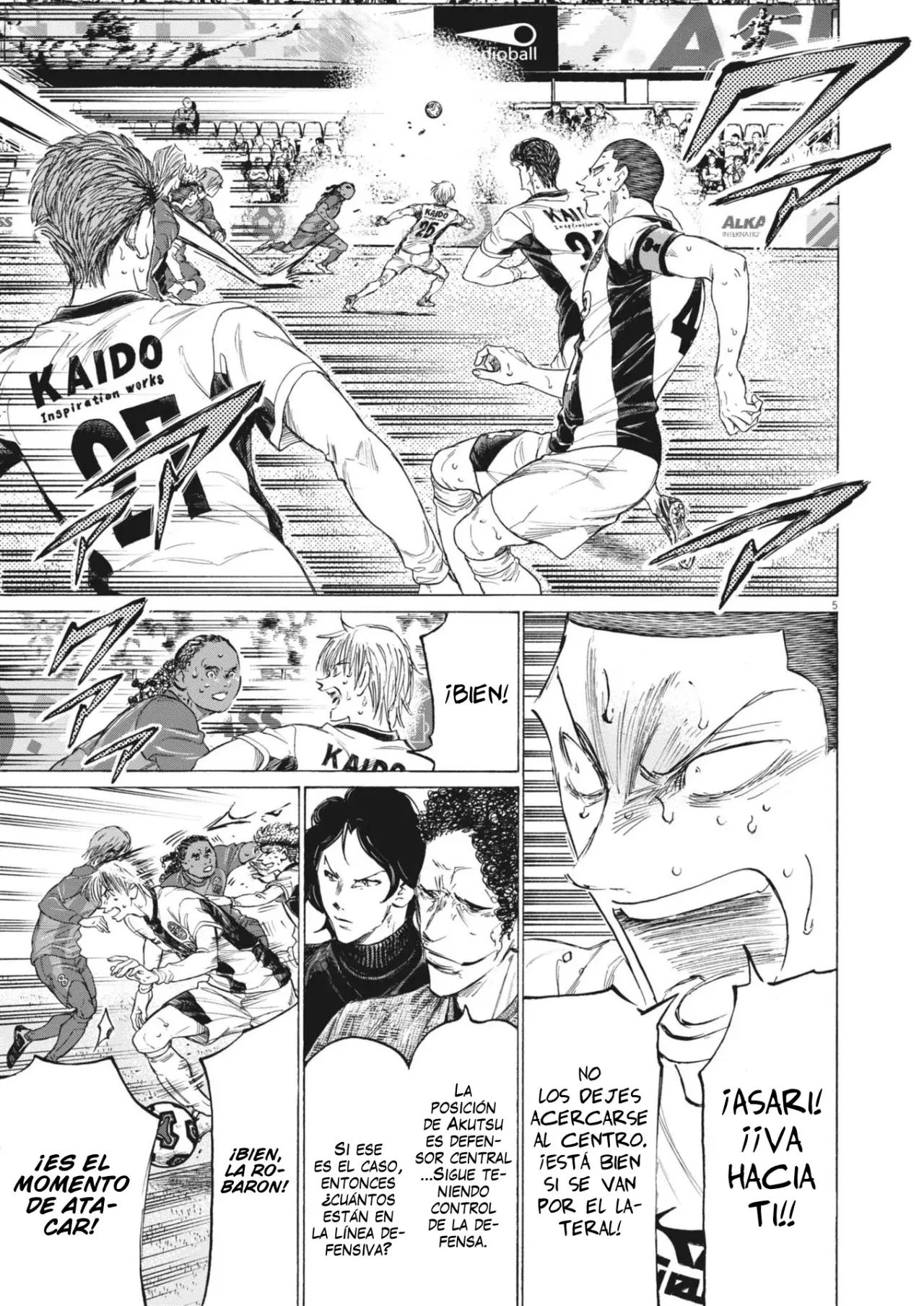 Read Ao ashi Español Manga Online