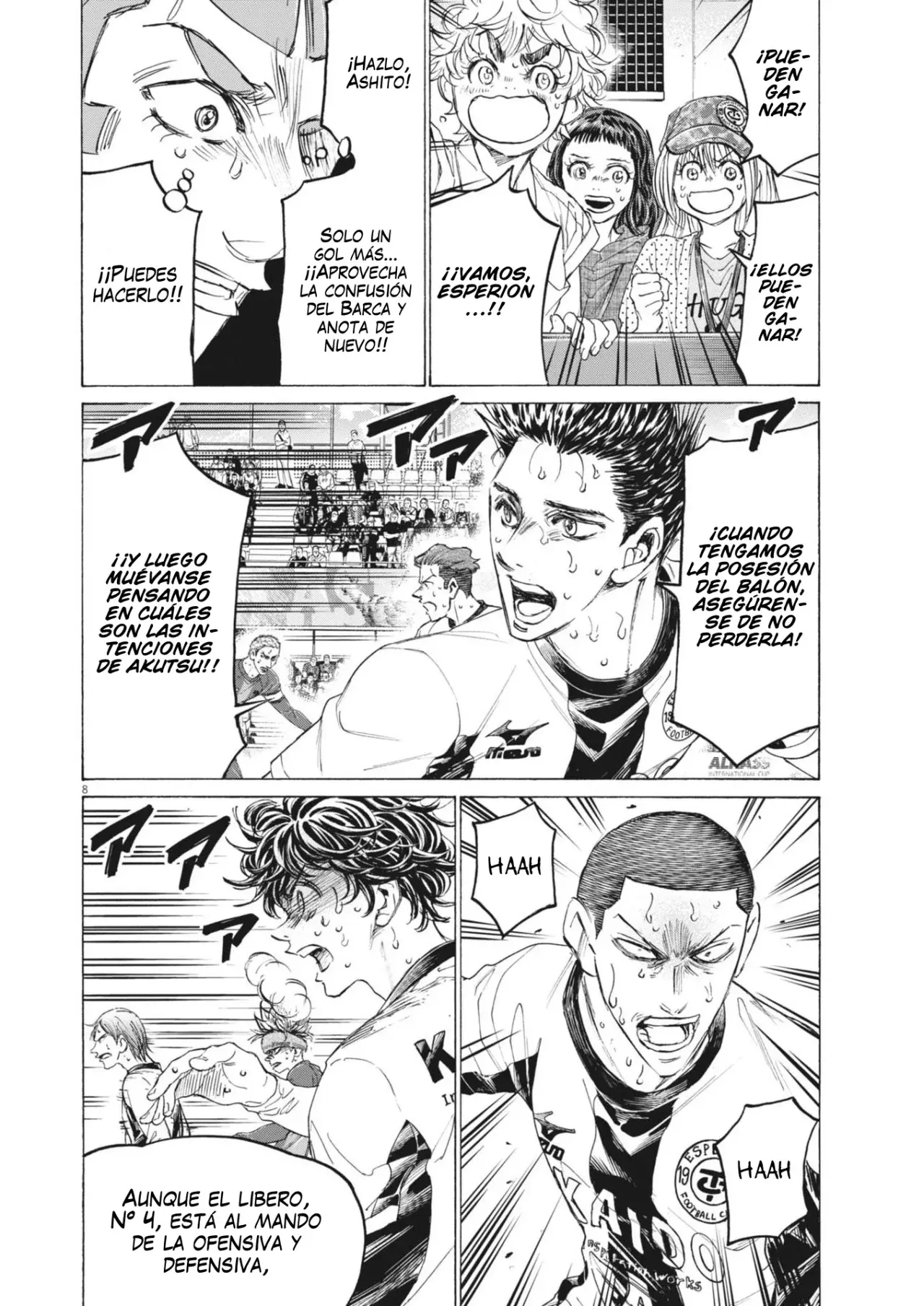 Read Ao ashi Español Manga Online