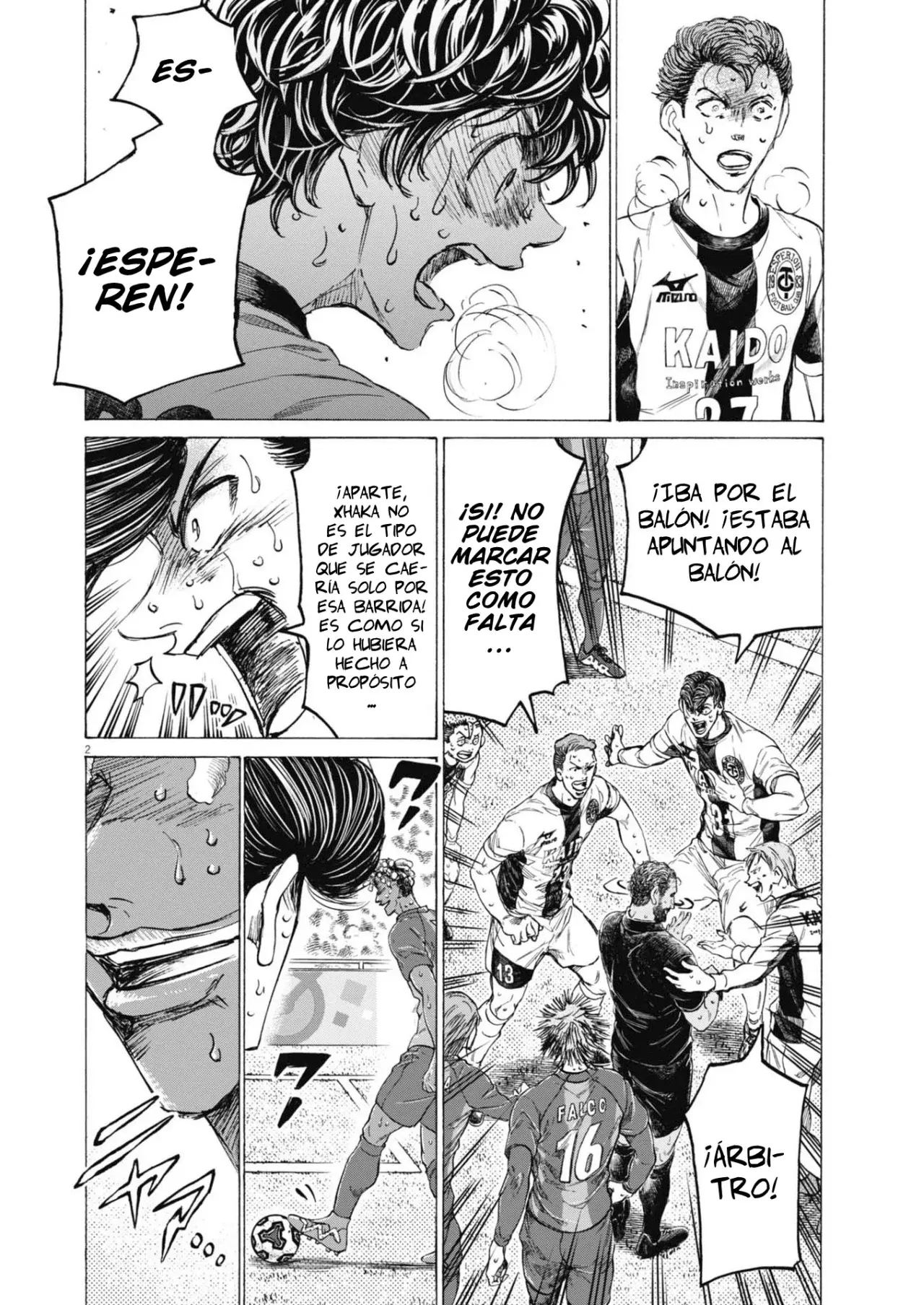 Read Ao ashi Español Manga Online