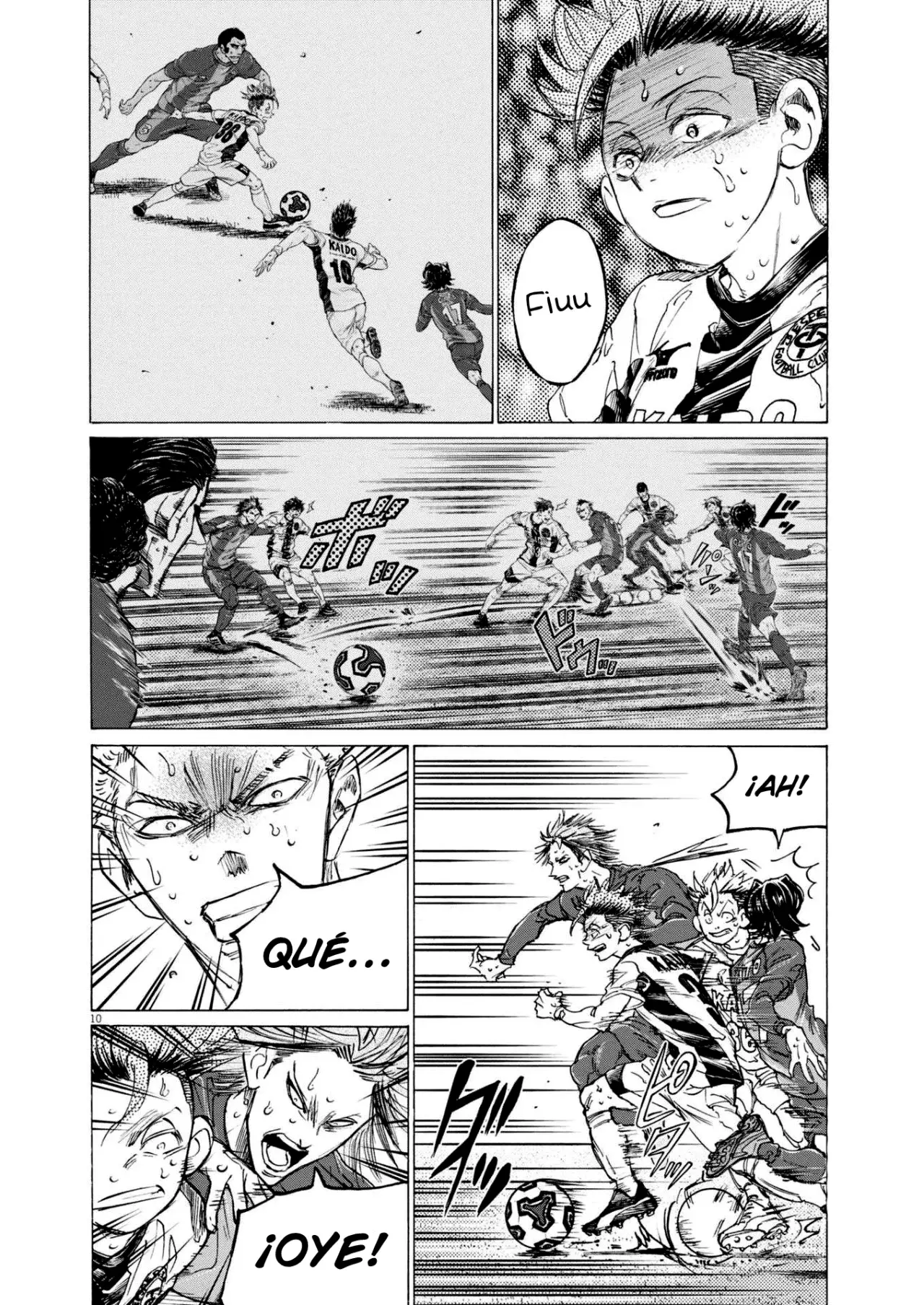 Read Ao ashi Español Manga Online