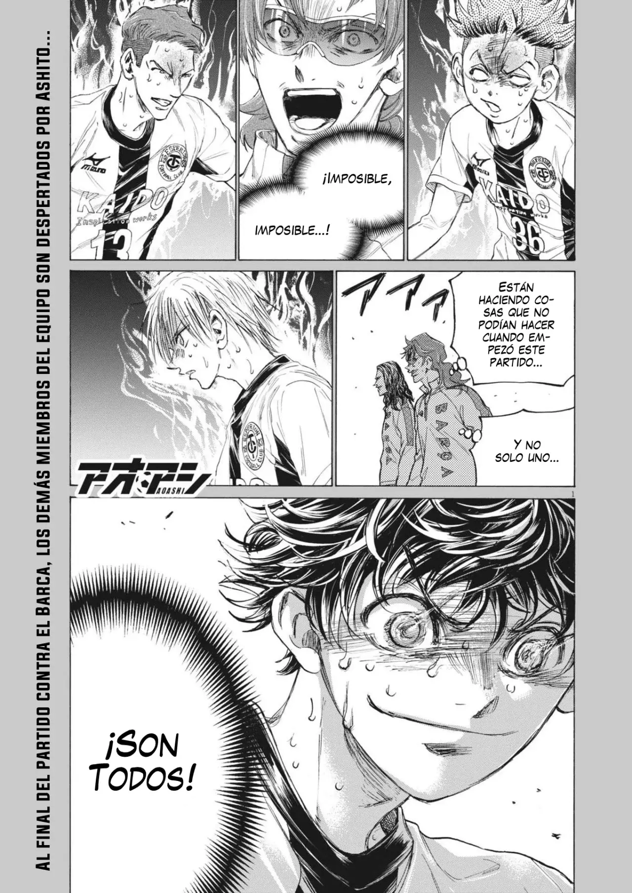 Read Ao ashi Español Manga Online