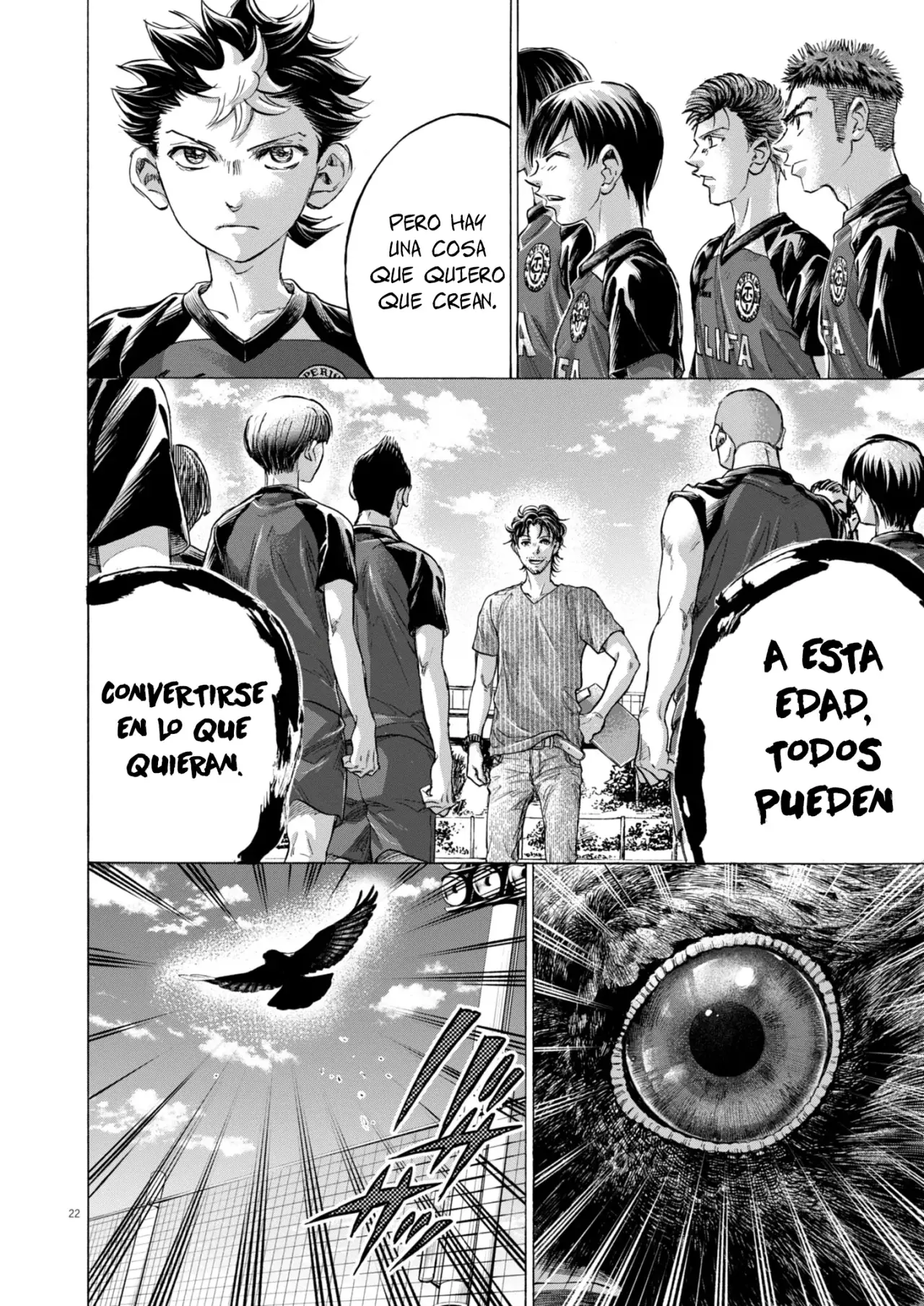Read Ao ashi Español Manga Online