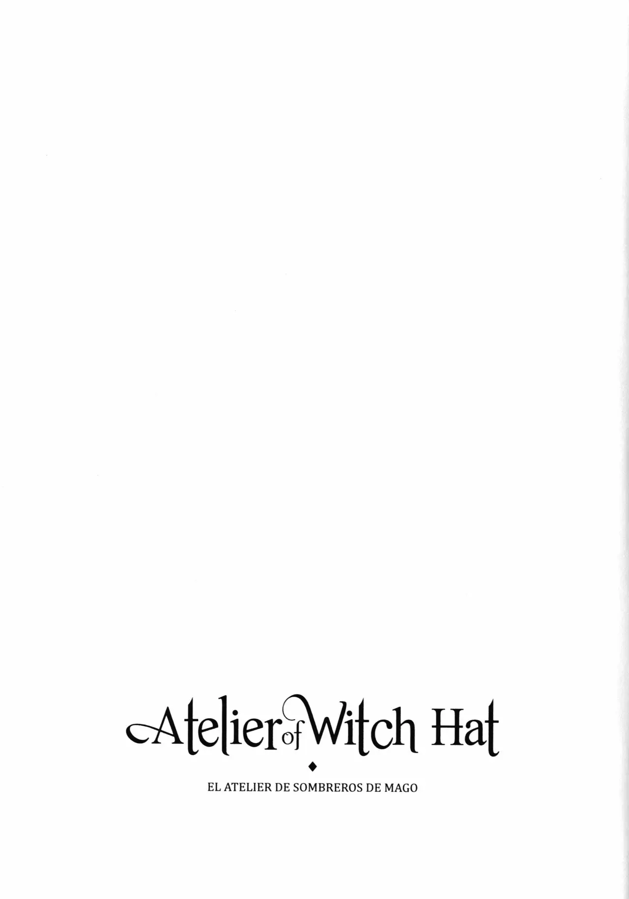Read Atelier of Witch Hat Español Manga Online